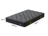 Levitex King Single Mattress 34 cm 5-Zone Pressure Relief Pocket Spring with Reinforced Edge Support MATTRESS-LV-ORION-34-KS