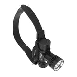 Waterproof LED Diving Headlamp Underwater High Brightness Head Light for Land and Water Use V1294-YM0901-3119200046811