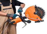 Electric Concrete Saw, 14 in, 2000 W Motor Circular Saw Cutter with Max. 5 in Adjustable Cutting V952-D3200W14IN5INYGWJV3