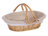 Woven Basket Folding Handle Portable Eco Friendly Rattan Picnic Basket for Bathroom Gift V1294-YM0715-211103AH01-8