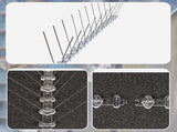 20x 50cm Bird Spike S304 wire Spikes Eaves Pigeon Gull Starling 10M V63-836641