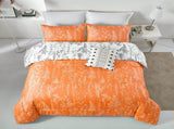 Charming Autumn Warm oranage 3 Pc Comforter & Pillow Cover Set V745-MAB010697AJ3