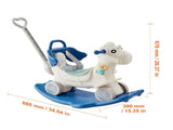4 in 1 Rocking Horse for Toddlers 1-3 Years, Baby Rocking Horse with Detachable Balance Board, Push V952-ETYBMSLDGNKTHCEGGV9