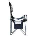 Weisshorn Camping Folding Chair Portable Outdoor Hiking Fishing Picnic Navy 2pcs CAMP-B-C-61-NA-FC2