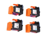 4 Pcs Printhead Printer Head Magenta Black Cyan Yellow Print Head Replacement for HP Designjet 100 V1294-YM0703-3113230045411