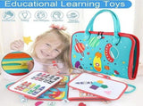 Multicolour Montessori Sensory Busy Board for Kids - Multi-Colour Learning Toy V178-59219