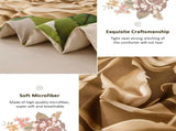 Cream Golden Rose Meadow Comforter Quilted Doona Set V745-AB011147AJ3