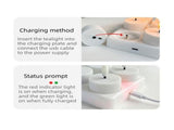 LED Rechargeable Flameless Candle Night Light Set USB Charging V888-ELOSUNG53485