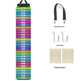 Storage,Vinyl Roll Storage Craft Vinyl Storage Rack Wall Mount/Over The Door, Hanging V1369-AZ3-W-05294
