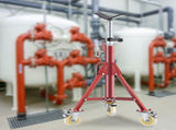 Pipe Stand, Pipe Jack Stands with Casters Adjustable Height 28-52 Inch, V Head Pipe Stand 882 LB, V952-GJGJXDL1107AV65OSV0