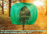 2pcs Huge Plant Covers Freeze Protection, 95"x83" Winter Tree Cover with Zipper Drawstring Thickened V1259-DP01-A-5373