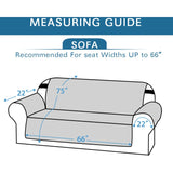 Protective Armchair Cover, Size 3 Seater Relax Reversible Quilted Cover Gray Color V1237-ZY-528-290