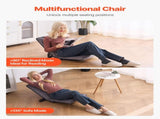 Floor Chair, 6-Position Adjustable Meditation Chair with Back Support, Folding Sofa Chair for V952-DBYQBKWFS000DD52CV0