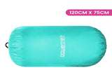 Powertrain Inflatable Air Barrel Exercise Roller 120cm x 75cm - Green IFR-1275-GN