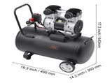Air Compressor Compact Portable Oil Free Compressor 60L 90 PSI V952-WYWSKYJ60L14J9EI6V3