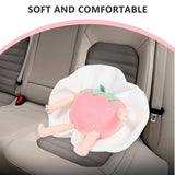 Plush Car Back Seat Cushion with Lumbar Support for Comfort and Stylish Decorative Interior Design V1192-AZ-W-27979