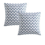 Logan & Mason Pair of Into the Blue European Pillowcases 65 x 65cm V442-LED-PILLOWC-INTOTHEBLUE-BLUE-EU