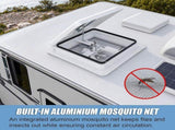 400x400mm Roof Vent Skylight for Caravan Motorhome V63-955361