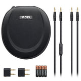MOKI Noise Cancellation Black Headphones V177-HPNCBK