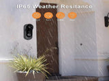 Smart Video Doorbell, Rechargeable Wireless Camera Doorbell V1263-JX-5030