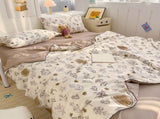 Reversible Patchwork Quilts Queen Size, 78.74x59.05in Lightweight Plaid Bedspreads Coverlets Quilt V1189-WXFWAL-20260326-03122