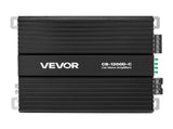 Monoblock Car Amplifier, 1200W RMS MAX, 1/2/4 Ohm Stable, 1-Channel Class D Car Audio Amplifier with V952-QCDSDFDQDLGFK79L7001V9