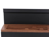 Wall Mount Cutlery Block Rack Aluminium Alloy Multifunctional Kitchen Cutlery Holder Utensil V1294-YM0901-3118240192012