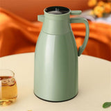 1.3L Coffee Thermos, Glass Lined Coffee Carafe with Temperature Display, Double Wall Vacuum Hot V1370-AZ4-13054