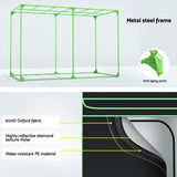 Green Fingers Grow Tent Kits 300x150x200cm Hydroponics Indoor Plant Grow System GT-D-300X150X200-BK