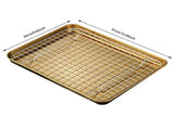 Baking trays & trays ,1 Set Stainless Stel Bakeware Rectangular Tray Food Storage Tray App Etizer V1369-AZ3-W-17698