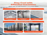 Double Reflective Insulation Roll, Non-Perforated Woven Fabric Radiant Barrier, 0.15mm 38.1m x V952-LBPEBZBRFSFSYGF6I001V0