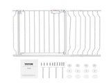 Baby Gate, 749-1229 mm Extra Wide, 762 mm High, Dog Gate for Stairs Doorways and House, Easy Step V952-LGXCWZLBS3059RN9WV0