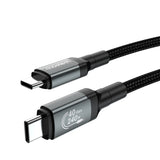 CHOETECH XCC-1042 Gen3.0 USB4.0 with 8K @ 60hz Video & Audio 240W USB-C to C Braided Cable 2M V28-ELECHOXCC1042