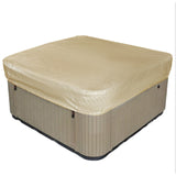 Square Hot Tub Cover - Outdoor Heavy Duty Protector for Patio Spas and Swimming Pools Hard Covers V1189-LWWAL-20260401-05677