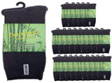 24 Pairs PREMIUM BAMBOO SOCKS Mens Heavy Duty Thick Work Socks Cushion BULK - Charcoal Grey - 11-14 V563-24BSOX-CHRCLGRY-SZE11-14