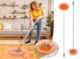 360&deg Rotatable Adjustable Cleaning Mop, Extendable Spin Mop for Floor, Wall, and Bathroom Cleaning V1192-AZ-W-29941
