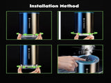 Smart Car Air Freshener with Starry Lights Projector Automatic Aroma Diffuser, 3 Modes, V1107-SMART CAR AIR FRESHENER