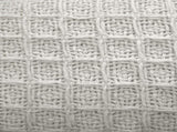 Cotton Waffle Blanket White Single V442-ATX-BLANKET-WAFFLE-WHITE-SB