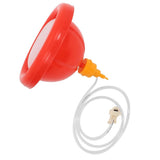 Poultry Watering System Red PP Automatic Chicken Waterer 1 Set V1192-AZ-W-30620