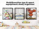 Everfit Ball Storage Rack Elastic Rope Ball Rack Wall Mounted & Floor Organizer BSR-A-MOUNT-RET