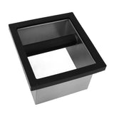 Coffee Knock Box Bottomless Stainless Steel Coffee Ground Knock Bin for Home Cafe Restaurant V1294-YM0901-3118240117111