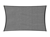 Wallaroo 280GSM Outdoor Sun Shade Sail Canopy Grey Square 3.6m x 3.6m GYSS-280-36X36