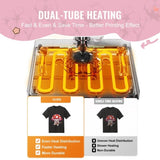 Heat Press Machine 12x15 in 5 in 1 with 30oz Tumbler Press T-Shirts Pink V952-YTS30OZ12155163JQV3