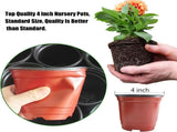 25 Pack Seedling Pots with Lids 9x14cm Reusable Mini Greenhouse Grow Trays for Propagation V1258-DP02-BOL-805