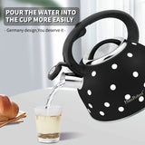 Whistling Tea Kettle Stainless Steel Stovetop V1142-TM601099628261280