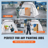 VEVOR Spray Paint Shelter Spray Paint Tent 7.5x5.2x5.2ft Portable Paint Booth DIY V952-BXSPQ906262INUCO9V0