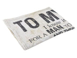 Dad Blanket Father's Day Theme Dual Sides Personalized Wide Application Sofa Throw Blanket for V1294-YM0718-3117220136313