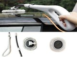 Professional Telescopic Car Microfiber Wash Mop - 90&deg Rotating Detachable Brush Head, 15&deg V888-ELOSUNG52089
