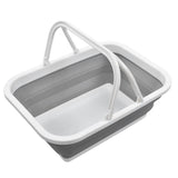 Foldable Picnic Basket Large Capacity Multifunctional Sturdy Handle Toy Storage Basket for Home V1294-YM0715-3117210245711