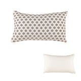 Accessorize Norah Grey Rectangular Filled Cushion 30cm x 50cm V442-HIN-CUSHION-NORAH-GREY-RE